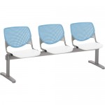 KFI Kool 3 Seat Beam Chair 2300BEAM3358