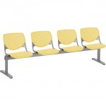 KFI Kool 4 Seat Beam Chair 2300BEAM4P12