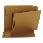 Smead Kraft 2-Fastener Folders, Straight Tab, Letter Size, Kraft, 50/Box SMD14813
