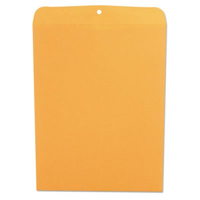 UNV35270 Kraft Clasp Envelope, Center Seam, 28lb, 12 x 15 1/2, Brown Kraft, 100/Box UNV35270