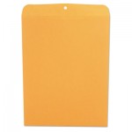 UNV35270 Kraft Clasp Envelope, Center Seam, 28lb, 12 x 15 1/2, Brown Kraft, 100/Box UNV35270