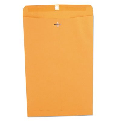 UNV35268 Kraft Clasp Envelope, Center Seam, 28lb, 10 x 15, Brown Kraft, 100/Box UNV35268