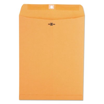 UNV35265 Kraft Clasp Envelope, Center Seam, 28lb, 9 1/2 x 12 1/2, Brown Kraft, 100/Box UNV35265