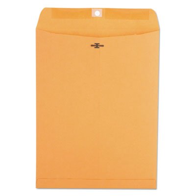 UNV35265 Kraft Clasp Envelope, Center Seam, 28lb, 9 1/2 x 12 1/2, Brown Kraft, 100/Box UNV35265