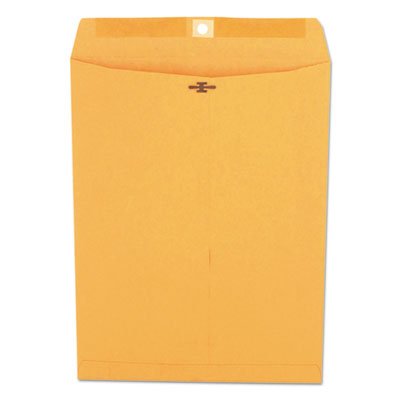 UNV42907 Kraft Clasp Envelope, Center Seam, 32lb, 9 1/2 x 12 1/2, Brown Kraft, 100/Box UNV42907