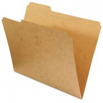 UNV16133 Kraft File Folders, 1/3 Cut Assorted, Top Tab, Letter, Kraft, 100/Box UNV16133