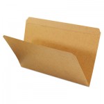 UNV16140 Kraft File Folders, Straight Cut, Top Tab, Legal, Kraft, 100/Box UNV16140