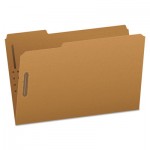 Pendaflex Kraft Folders with Two Fasteners, 1/3-Cut Tabs, Legal Size, Kraft, 50/Box PFXFK312
