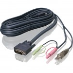 Iogear KVM Cable G2L7D02UD