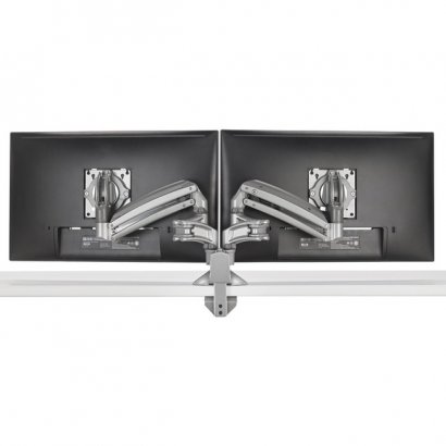 Chief KX Low-Profile Dual Monitor Arms, Desk Mount, Silver KXD220S