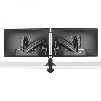 Chief KX Low-Profile Dual Monitor Arm, Column Desk Mount, Black KXC220B