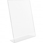 Lorell L-base Slanted Sign Holder Stand 49208