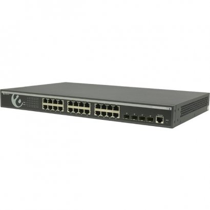 Amer L2 Gigabit PoE 24 + 4 Port switch (370W) SS2GR4028