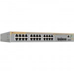Allied Telesis L3 Switch with 24 x 10/100/1000T Ports and 2 x 100/1000X SFP Ports AT-X230L
