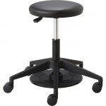 Safco Lab Stool with Foot Pedal 3437BL
