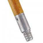 RCP 6364 Lacquered-Wood Threaded-Tip Broom/Sweep Handle, 1 5/8 dia x 60, Natural RCP6364