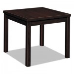 HON Laminate Occasional Table, Square, 24w x 24d x 20h, Mahogany HON80192NN