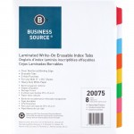 Business Source Laminated Tab Index 20075