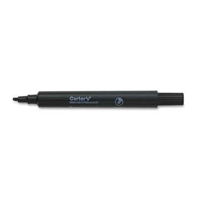 Carter's Large Desk Style Permanent Marker Chisel Tip, Black AVE27178