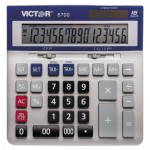 Victor Large Desktop Calculator, 16-Digit LCD VCT6700