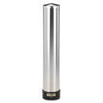 San Jamar Large Water Cup Dispenser w/Removable Cap, Wall Mounted, Stainless Steel SJMC3400P