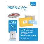 Laser File Folder Labels, 2/3 x 3 7/16, White, 1500/Box AVE30632