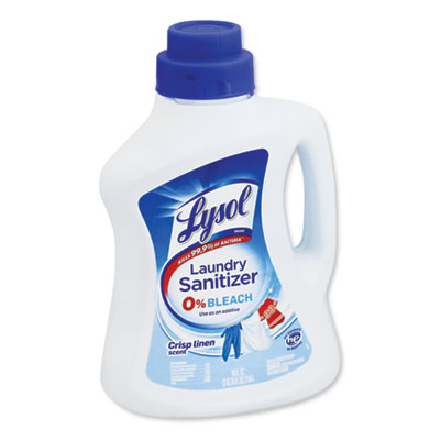 LYSOL Brand 19200-95872 Laundry Sanitizer, Liquid, Crisp Linen, 90 oz, 4/Carton RAC95872