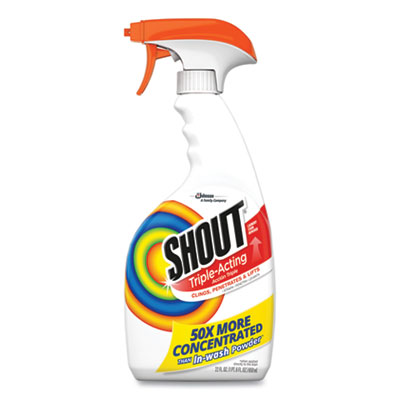 Shout Laundry Stain Treatment, 22 oz Spray Bottle, 8/Carton SJN652467