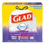 Glad Lavender Scent 13-gal Kitchen Trash Bags 78902PL