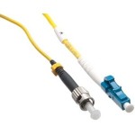Axiom LC/ST Singlemode Simplex OS2 9/125 Fiber Optic Cable 1m AXG94446