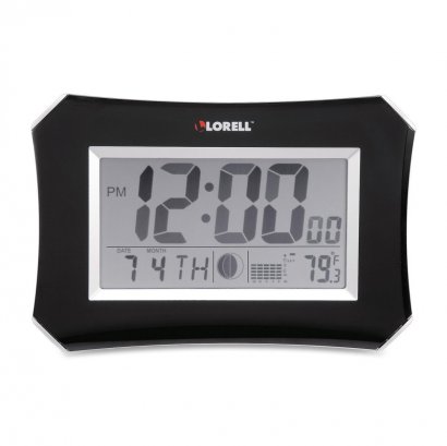 LCD Wall/Alarm Clock 60998