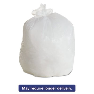 BWK 3036EXH LD Can Liners, 20-30gal, .60mil, 30w x 36h, White, 25 Bags/Roll, 8 Rolls/CT BWK3036EXH