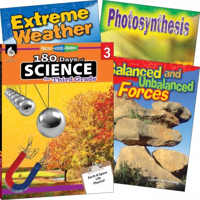 Shell Education Learn At Home Science 4-book Set 118404