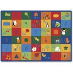 Learning Blocks Rectangle Rug 7012