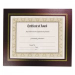 NuDell Leatherette Document Frame, 8-1/2 x 11, Burgundy, Pack of Two NUD21200