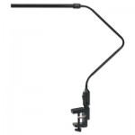 UNVVSL092ON LED Desk Lamp With Interchangeable Base Or Clamp, 21 3/4" High, Black UNV90002