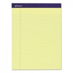Ampad 20-215 Legal Ruled Pads, Narrow Rule, 8.5 x 11.75, Canary, 50 Sheets, 4/Pack TOP20215