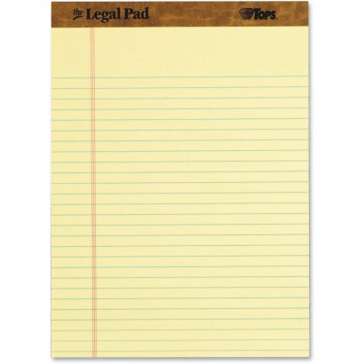 TOPS Legal Ruled Writing Pads 75327