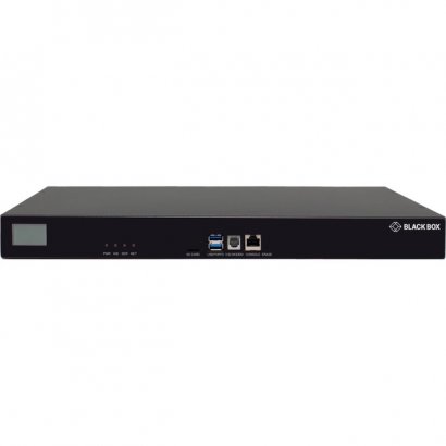 Black Box LES1700 Series Console Server - POTS Modem, Dual 10/100/1000 LES1708A-R2