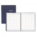 House of Doolittle 510-07 Lesson Plan Book, Embossed Leather-Like Cover, 11 x 8-1/2, Blue HOD51007