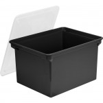 Storex Letter/Legal Tote Storage Box 61528U04C