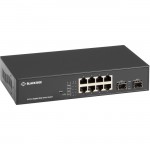 Black Box LGB700 Series Web Smart Gigabit Ethernet Switch - SFP, 10-Port LGB710A