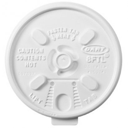 Lids for Foam Cups and Containers 8FTL
