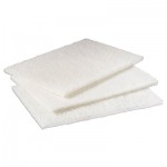 Scotch-Brite Professional Light Duty Cleansing Pad, 6 x 9, White, 20/Pack, 3 Packs/Carton MMM98