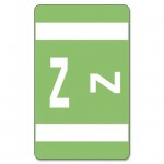 Light Green AlphaZ ACCS Color-Coded Alphabetic Label - Z 67196