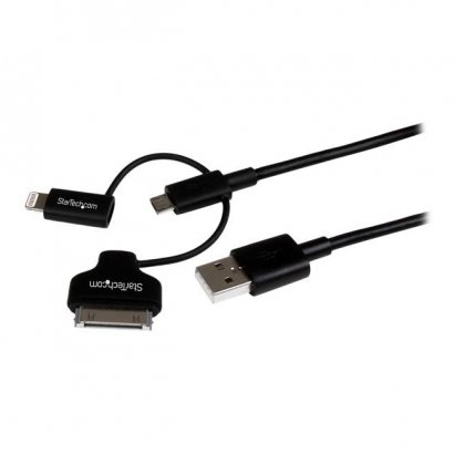 Lightning/30-pin Dock/Micro USB to USB Combo Cable LTADUB1MB