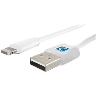 Lightning Male to USB A Male Cable White 3ft LTNG-USBA-3ST