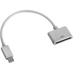 4XEM Lightning To 30-Pin Adapter Cable For iPhone/iPod/iPad 4X830PINACBL