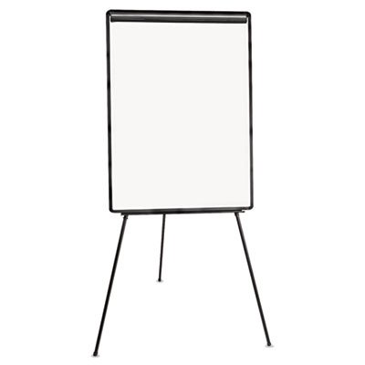 UNV43032 Lightweight Tripod Style Dry Erase Easel, 29 x 41, White/Black UNV43032