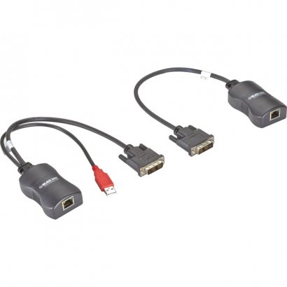 Black Box Line-Powered Extender Kit - DVI Over CATx AVU8011A